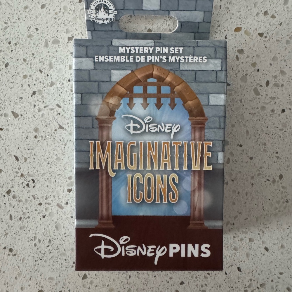 Disney Imaginative Icons Mystery Pin Set unopened